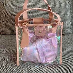 Brand New crossbody PVC bag
